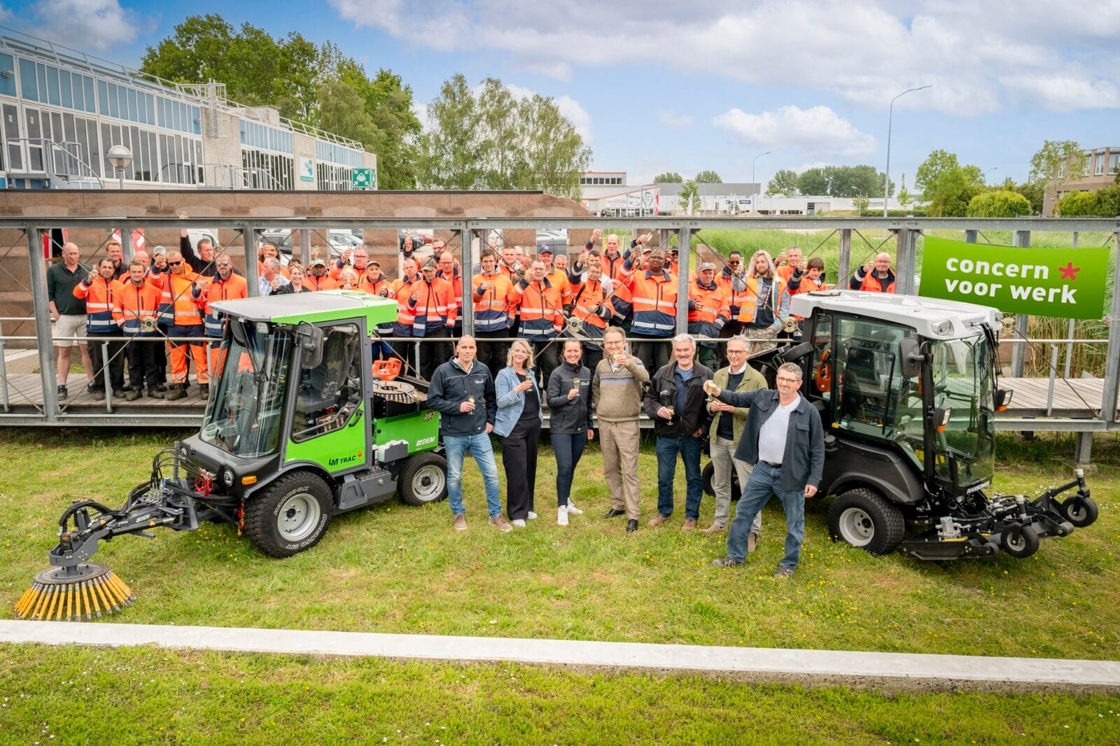 Gemeente Lelystad en Concern voor Werk verlengen samenwerking voor groenonderhoud